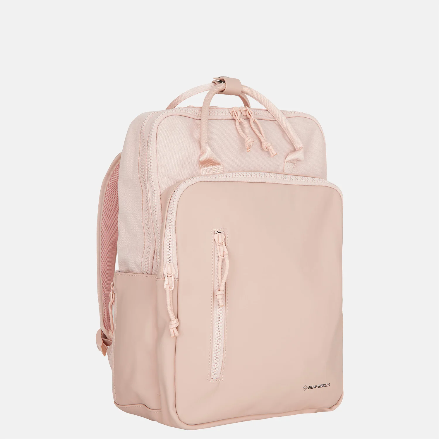 New Rebels Bruce laptoprugzak 15 inch old pink bij Duifhuizen