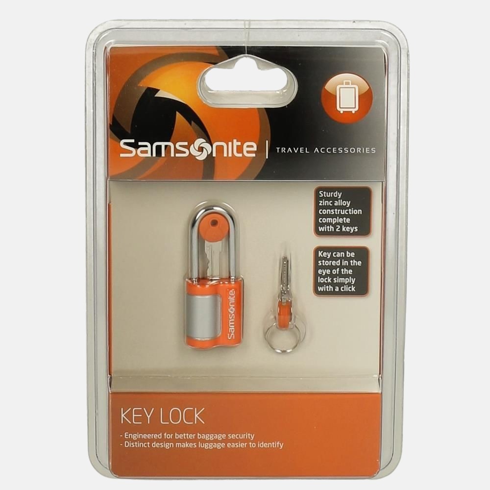 Samsonite kofferslot orange