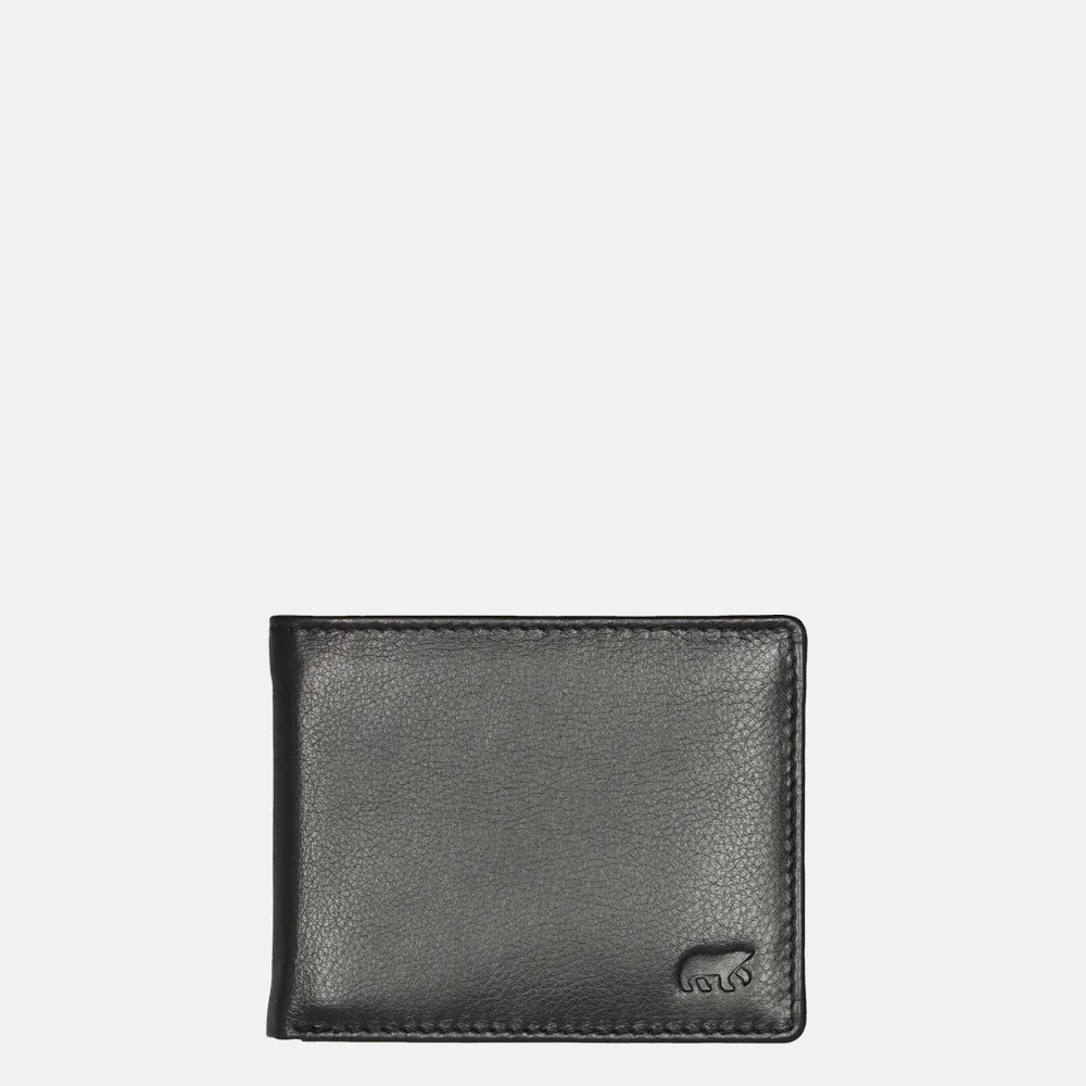 Bear Design billfold S zwart bij Duifhuizen