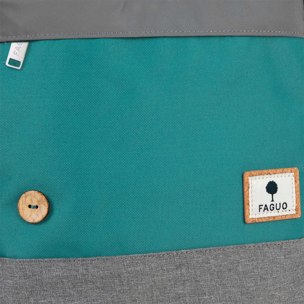 Faguo Cycling  rugzak medium 16 inch blue bij Duifhuizen