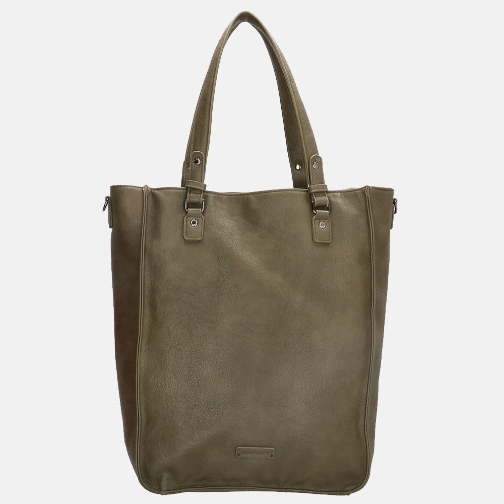 Enrico Benetti Lily shopper 17 inch olive bij Duifhuizen