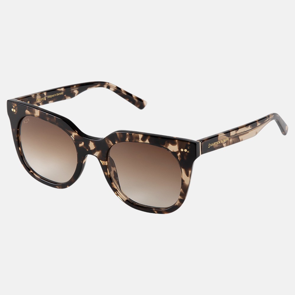 Kapten & Son Florence zonnebril crystal tortoise brown bij Duifhuizen