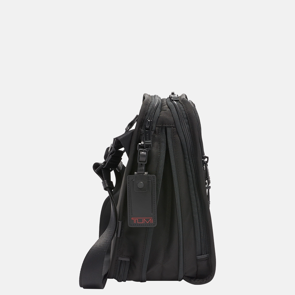Tumi organizer crossbody tas black bij Duifhuizen
