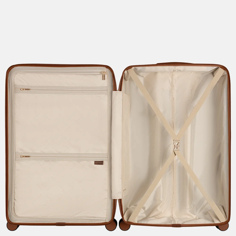SUITSUIT Serenity reiskoffer 76 cm caramel cafe bij Duifhuizen