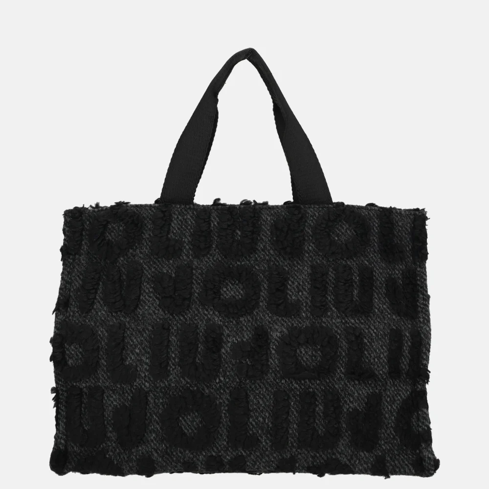 Liu Jo Logo handtas nero bij Duifhuizen