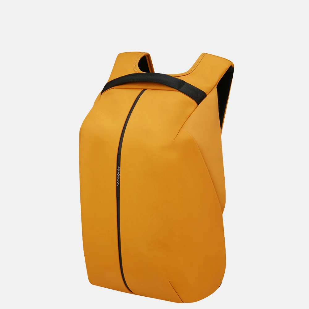Samsonite Securipak 2.0 anti diefstal laptoprugzak 15.6 inch radiant yellow bij Duifhuizen