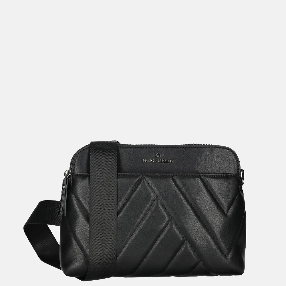 Enrico Benetti Evie crossbody tas zwart