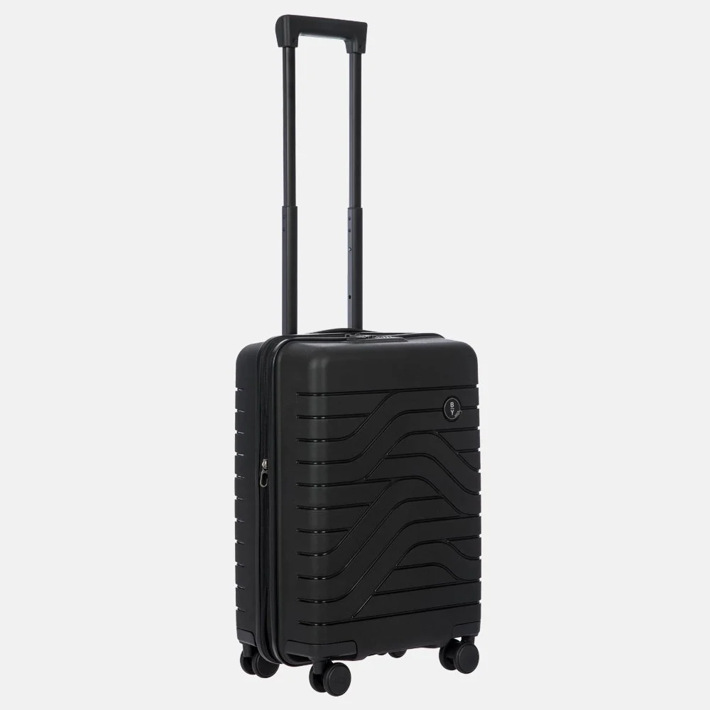 Bric's Ulisse Expandable handbagage koffer 55 cm black bij Duifhuizen