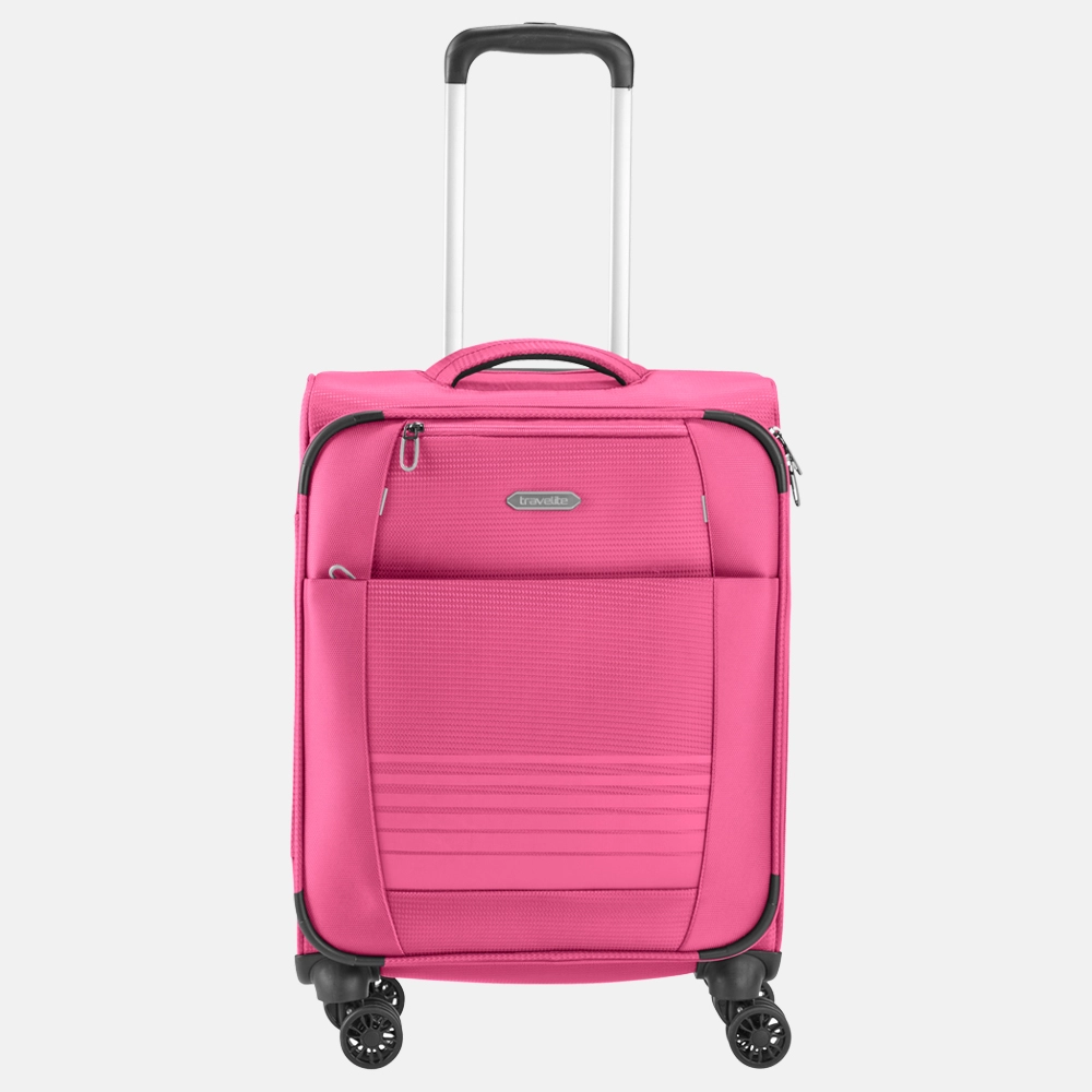 Travelite Seaside handbagagekoffer 55 cm pink