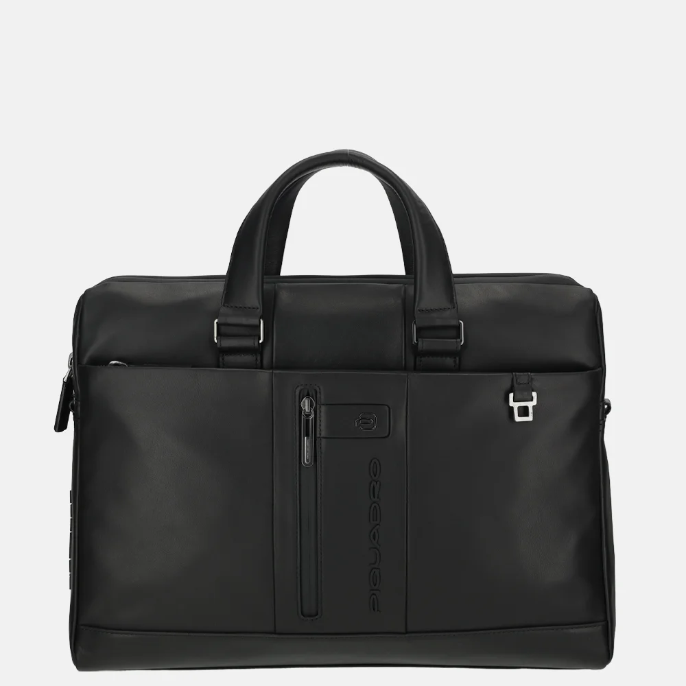 Piquadro Urban laptoptas 15 inch nero bij Duifhuizen