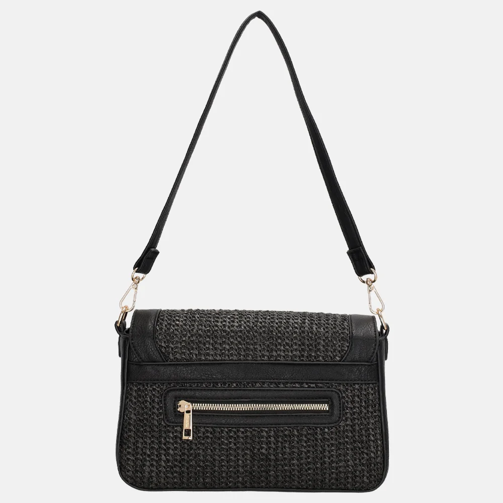 Charm London Hillingdon crossbody tas zwart bij Duifhuizen