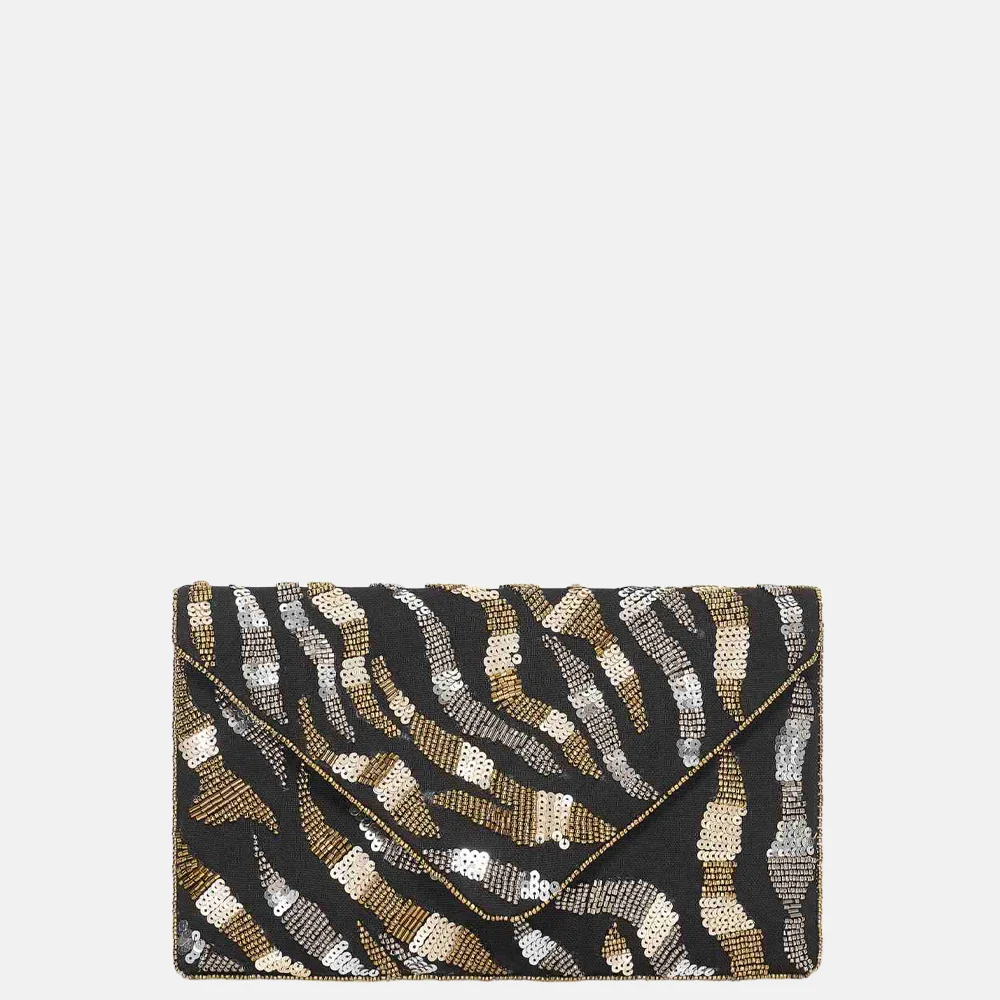 Bulaggi Zebra clutch kralen zwart bij Duifhuizen