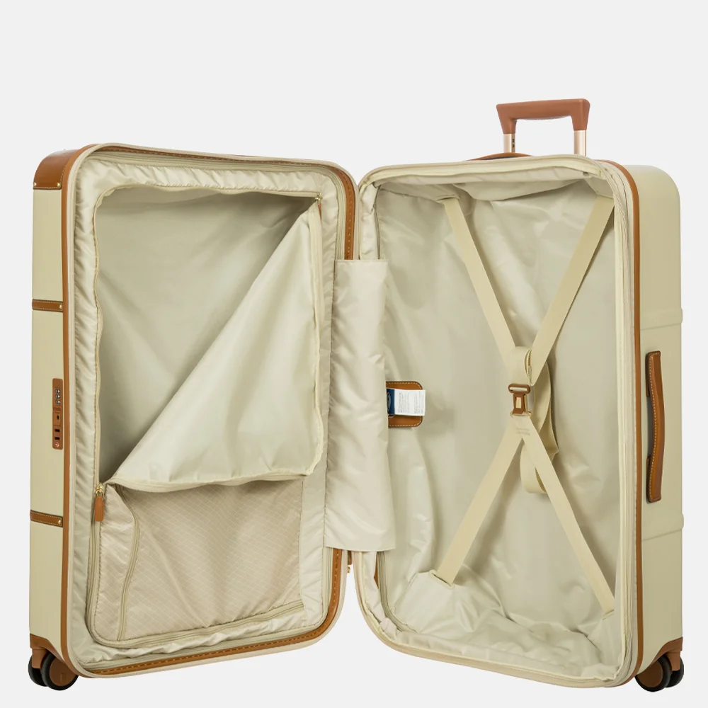 Bric's Bellagio trolley reiskoffer 76cm cream bij Duifhuizen