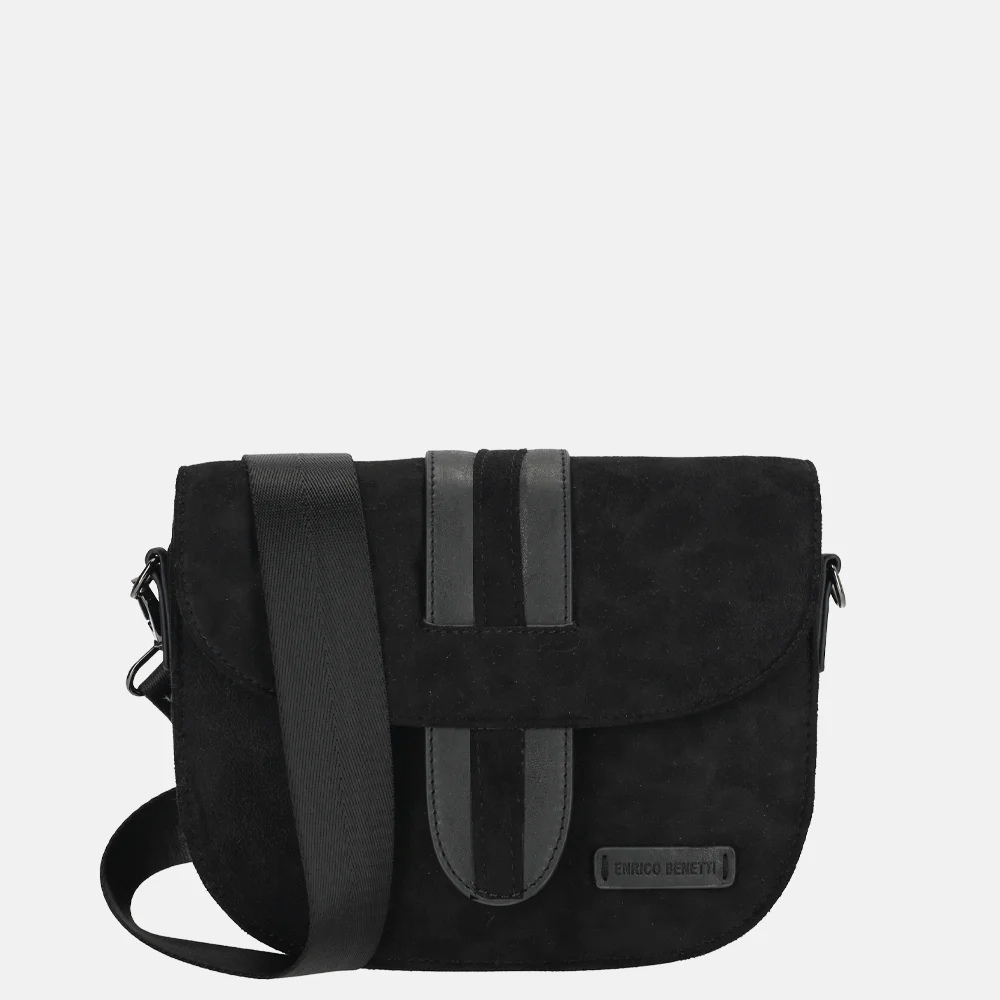 Enrico Benetti Jill crossbody tas zwart bij Duifhuizen