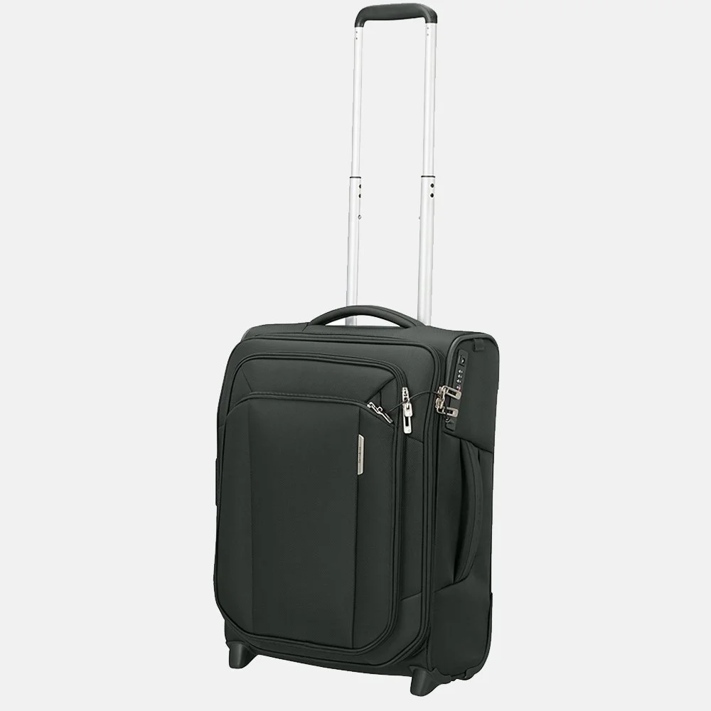 Samsonite Respark upright handbagage koffer 55 cm forest green bij Duifhuizen
