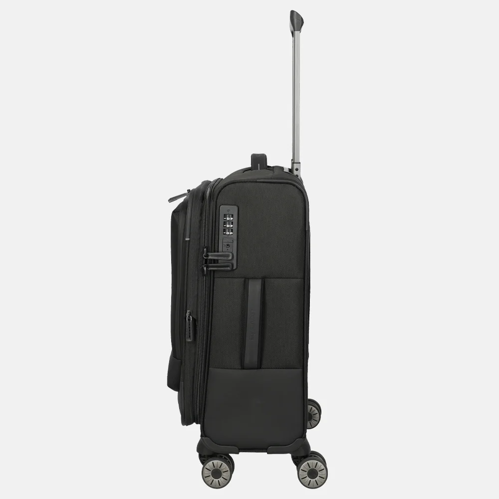 Travelite Crosslite 5.0 handbagage koffer 55 cm black bij Duifhuizen