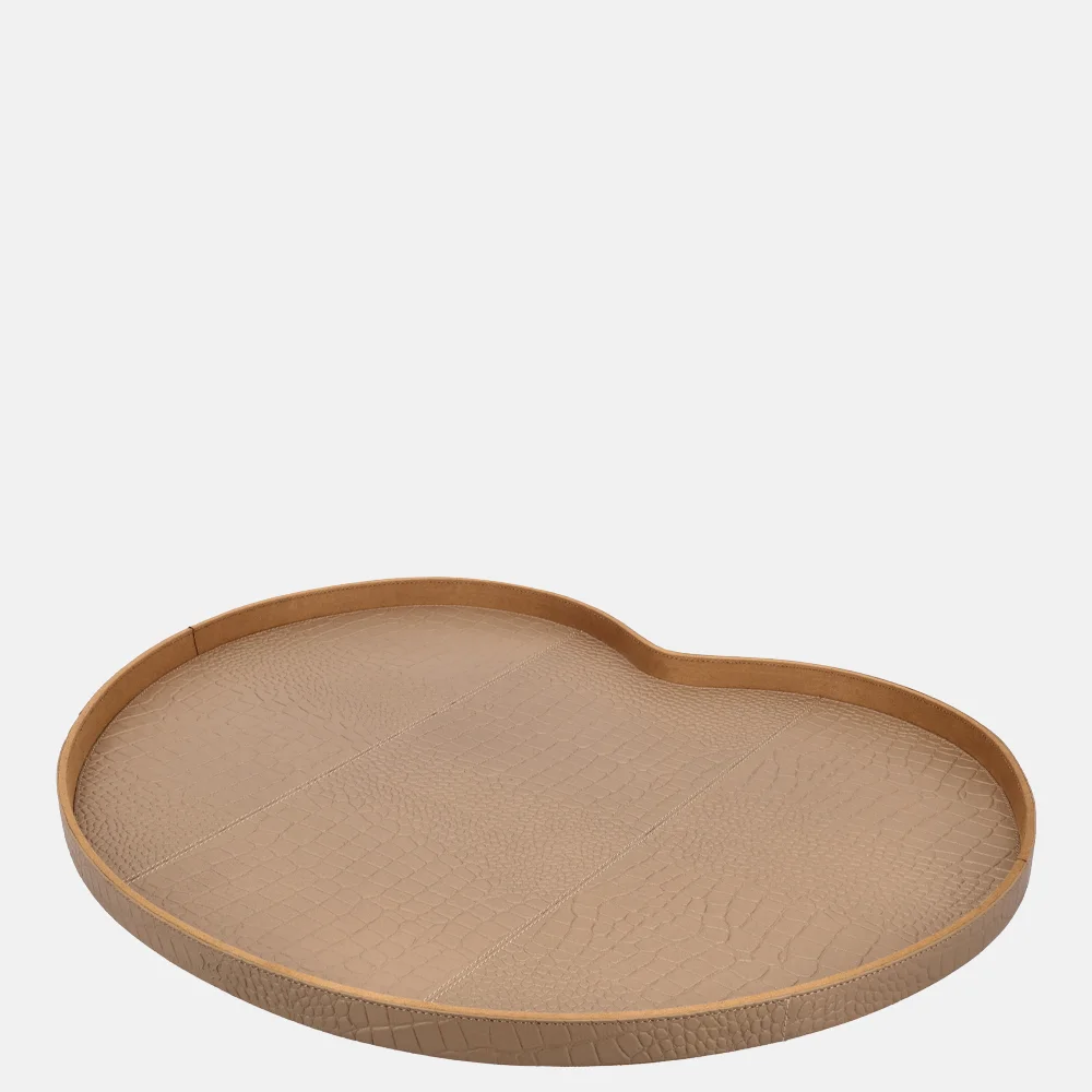 Chamada Chloe Kidney dienblad croco XL koper bij Duifhuizen