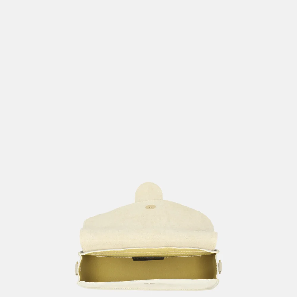 Charm London crossbody tas beige bij Duifhuizen