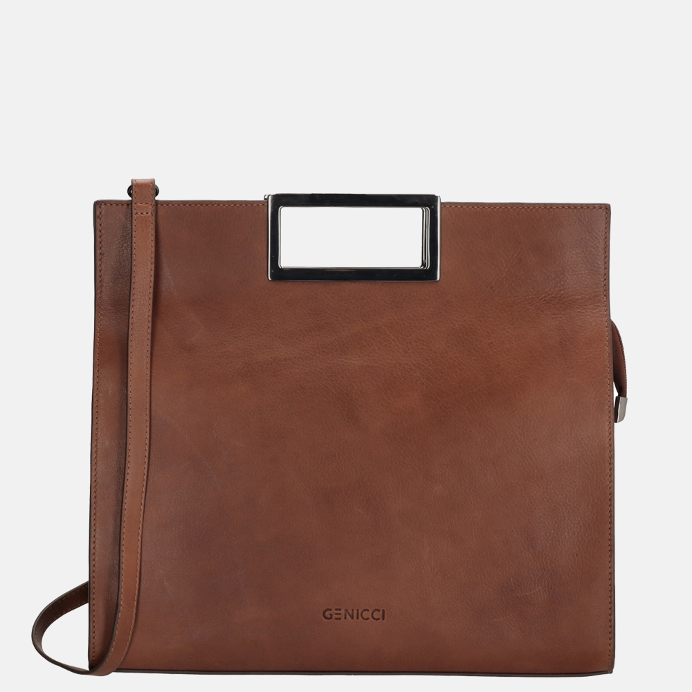 Genicci Liv handtas cognac