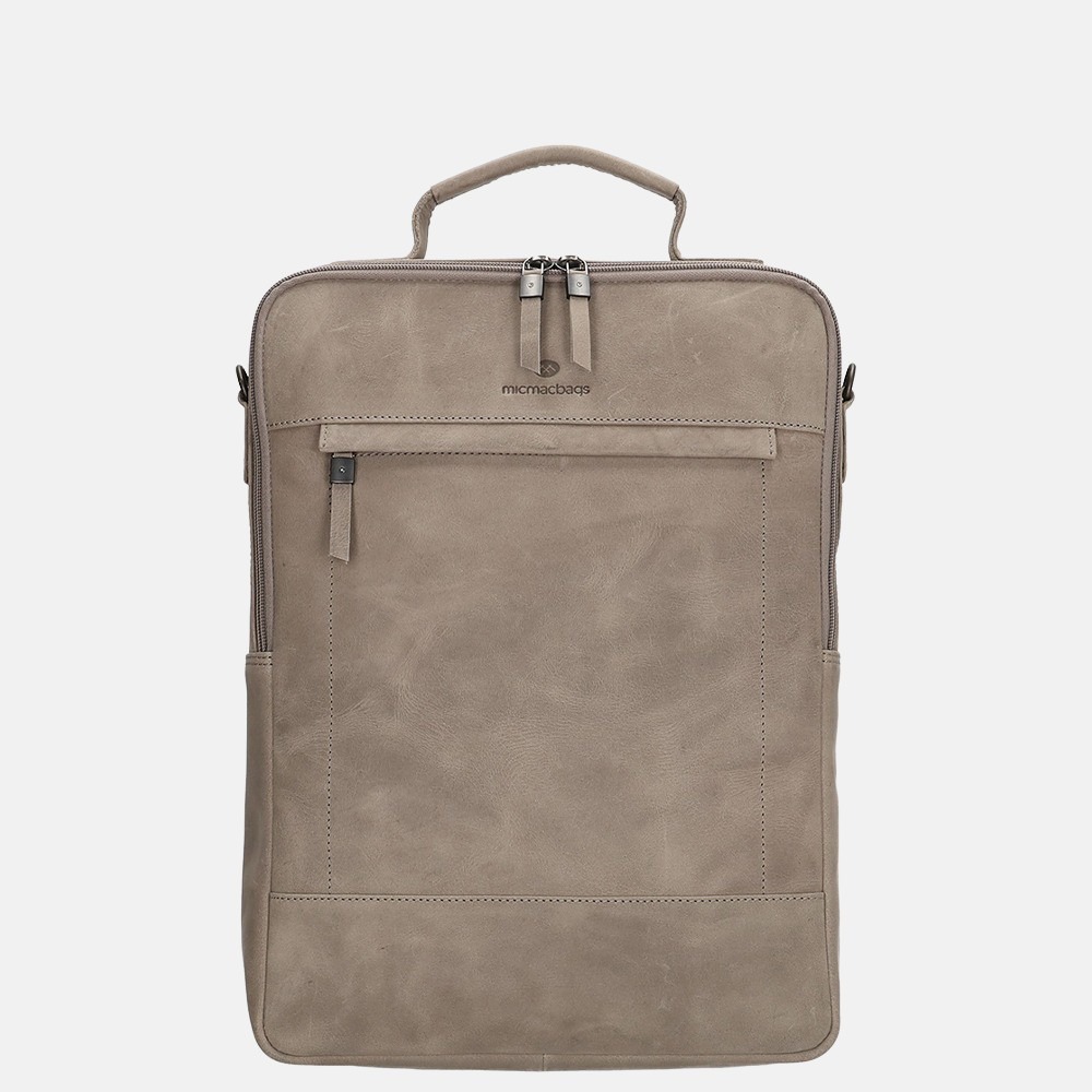 Micmacbags Malmö rugzak 15 inch grey