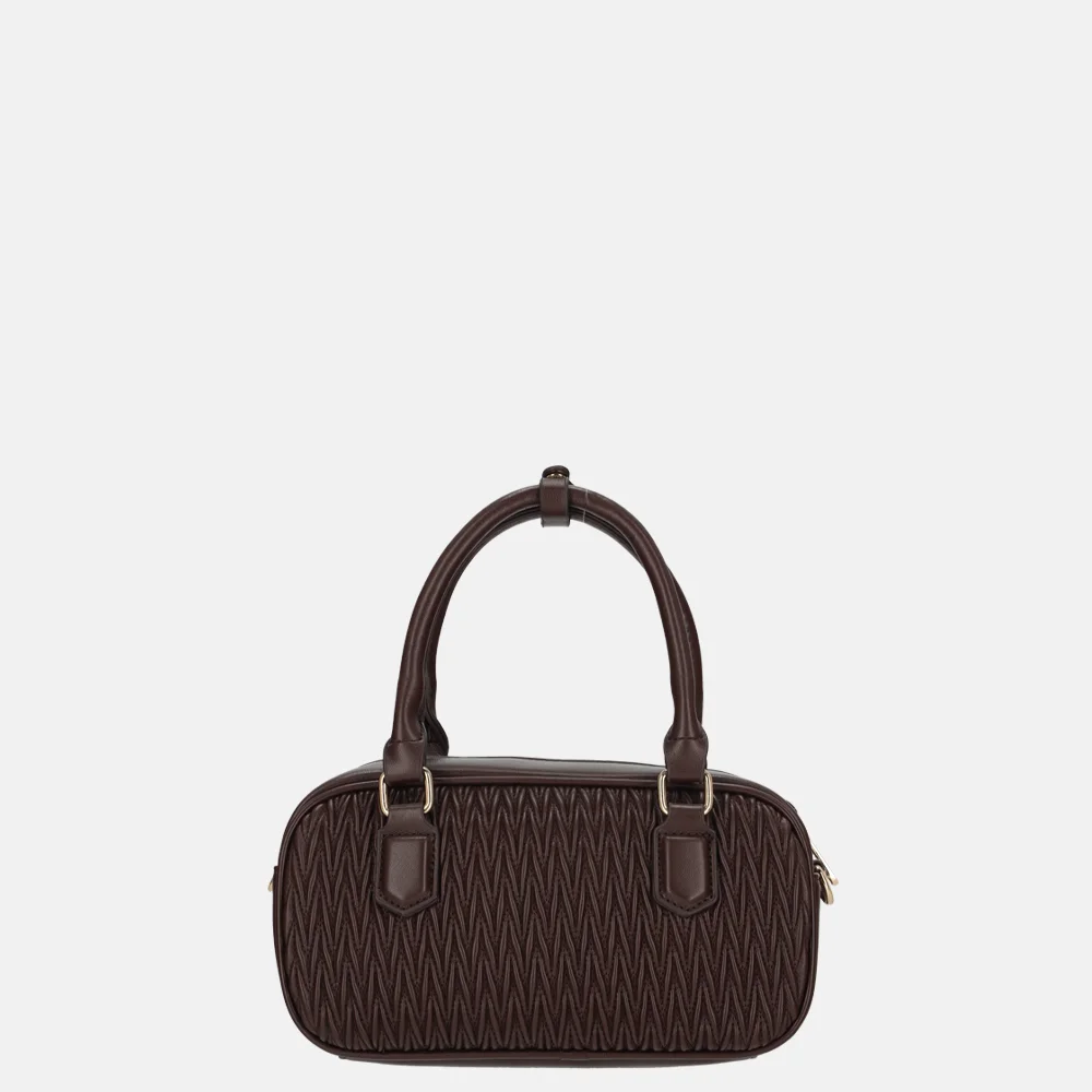 Firenze Smocked handtas coffee bij Duifhuizen