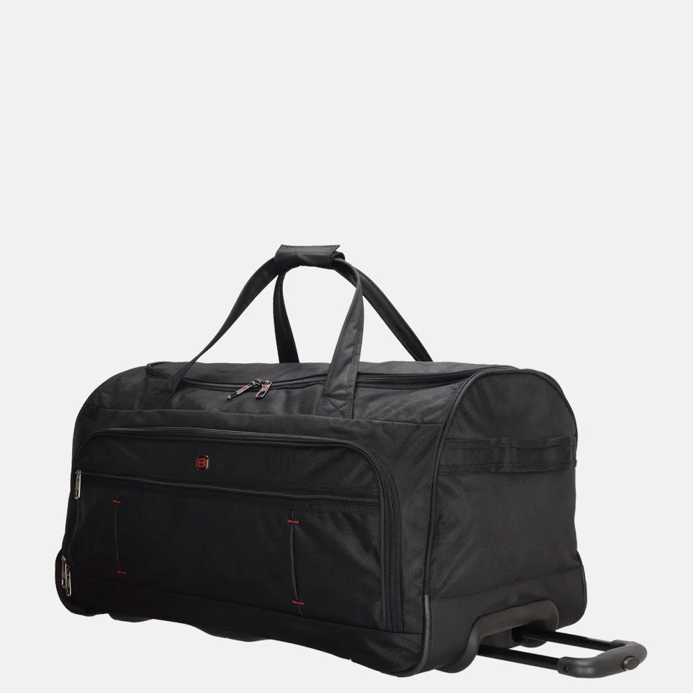 Enrico Benetti Cornell reistas met wielen 65 cm zwart bij Duifhuizen