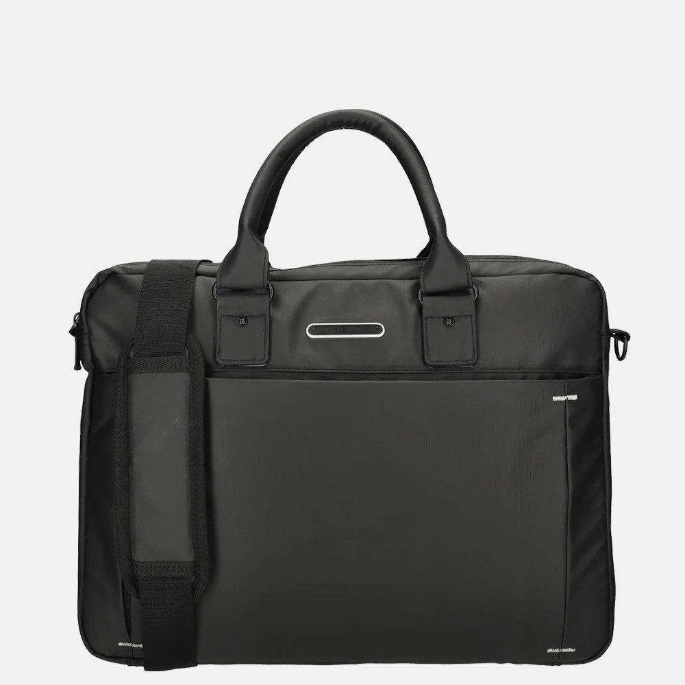 Enrico Benetti Northem laptoptas 17 inch zwart