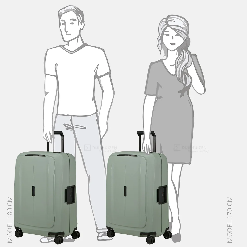 Samsonite Essens koffer 69 cm sage bij Duifhuizen