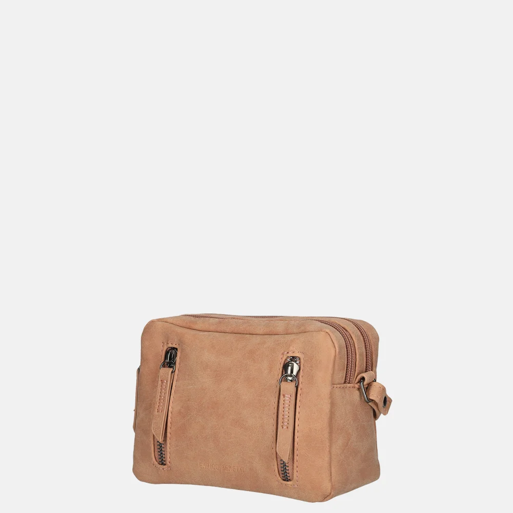 Enrico Benetti Kylie crossbody tas misty pink bij Duifhuizen