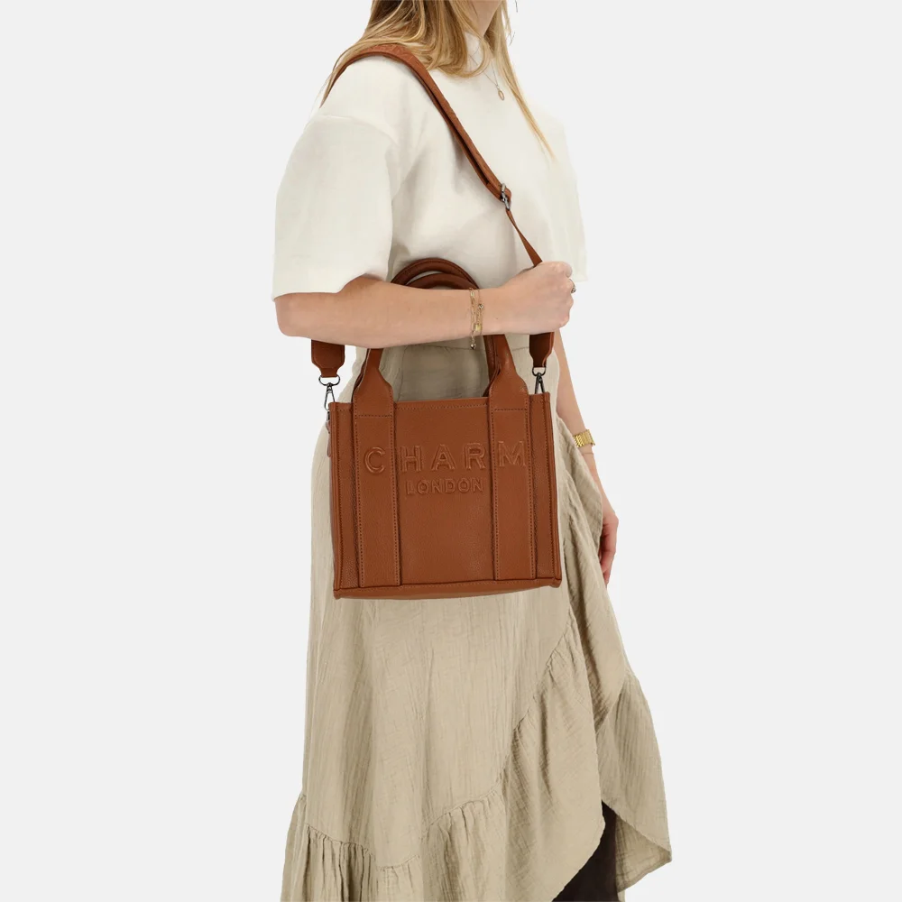 Charm London shopper S bruin bij Duifhuizen
