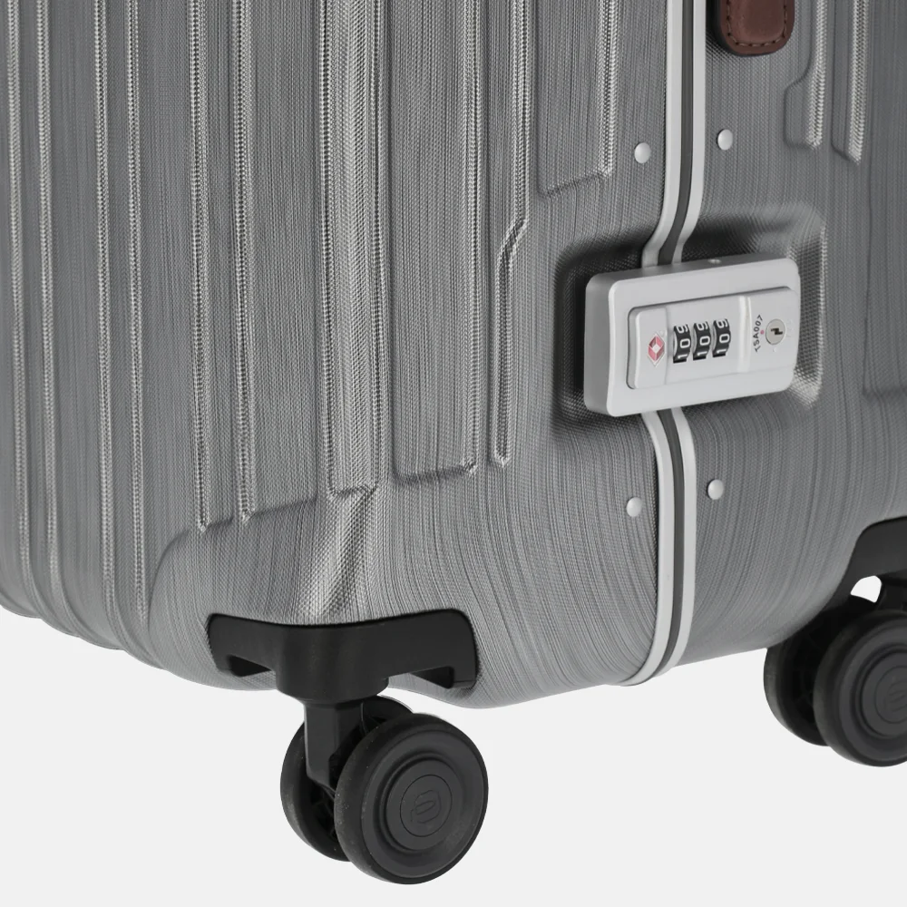 Piquadro reiskoffer 68 cm ncu nero bij Duifhuizen