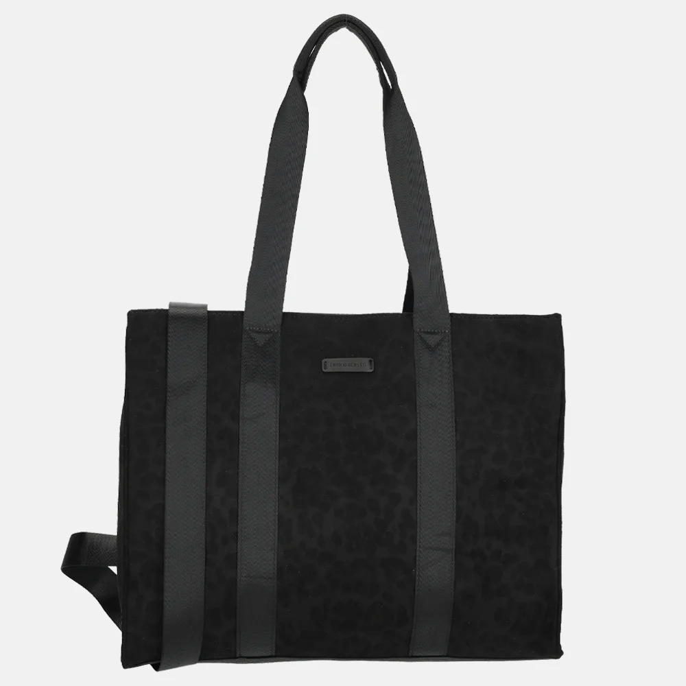 Enrico Benetti Jill shopper 15 inch zwart bij Duifhuizen