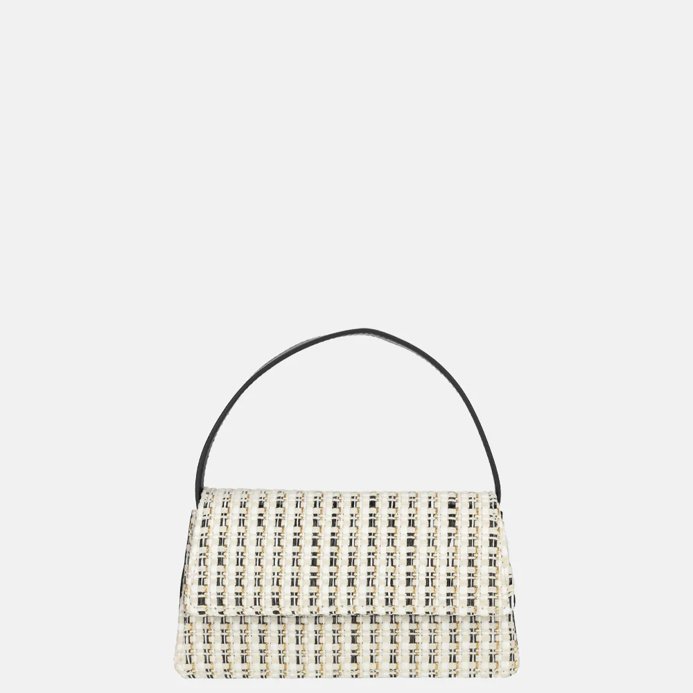 Firenze crossbody tas boucle black/white bij Duifhuizen
