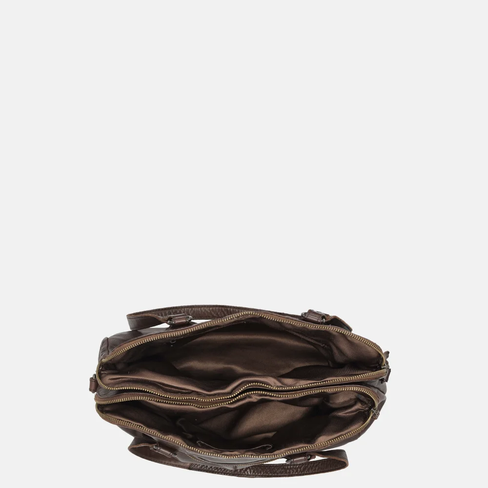 Bear Design schoudertas M donkerbruin bij Duifhuizen