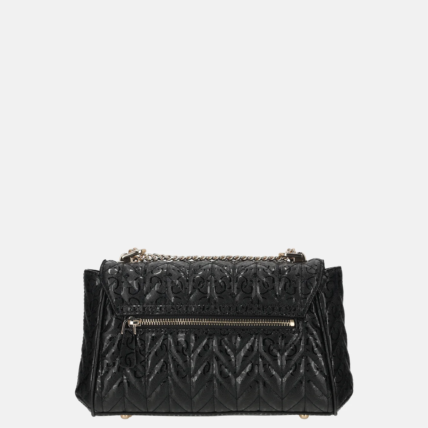 Guess Stacey crossbody tas black bij Duifhuizen