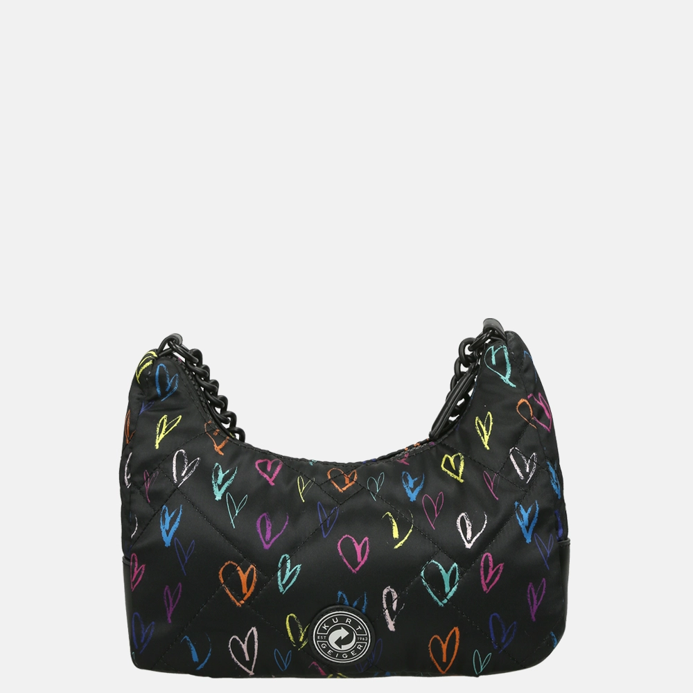 Kurt Geiger Recycled Multi schoudertas black/other nylon bij Duifhuizen