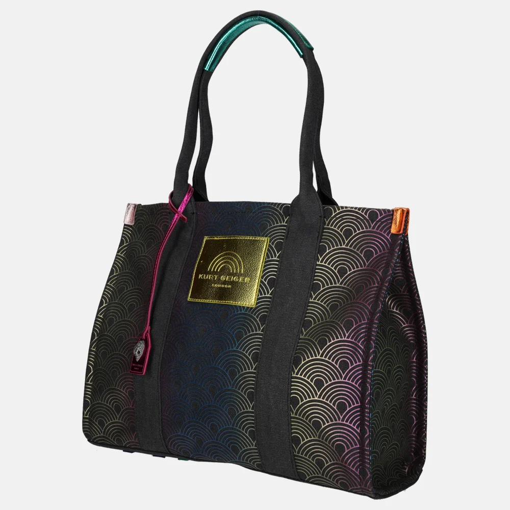 Kurt Geiger Soutbank tote shopper L black/other bij Duifhuizen