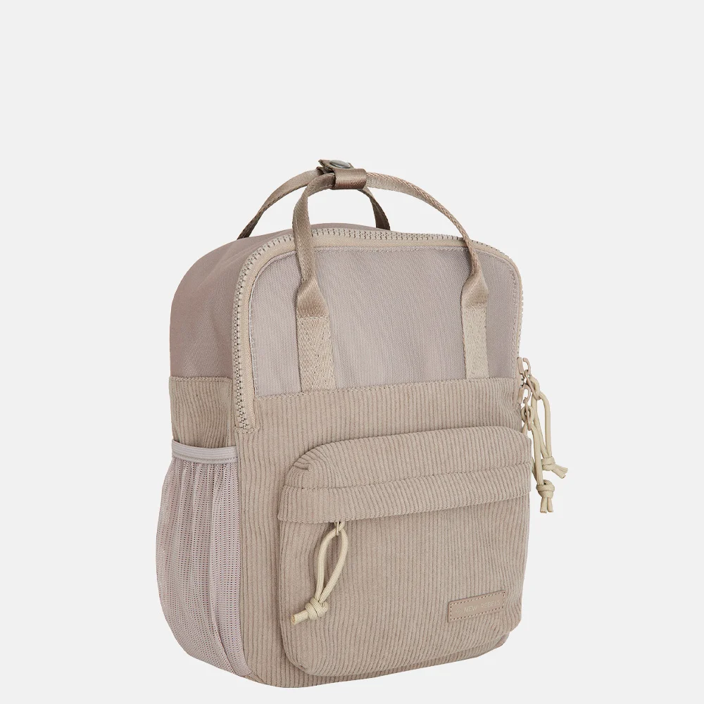 New Rebels rugzak S taupe bij Duifhuizen