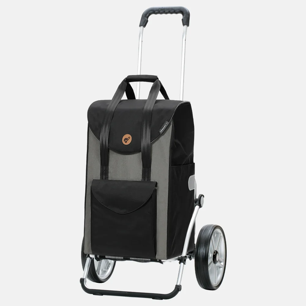 Andersen Royal Shopper Senta boodschappentrolley grey bij Duifhuizen