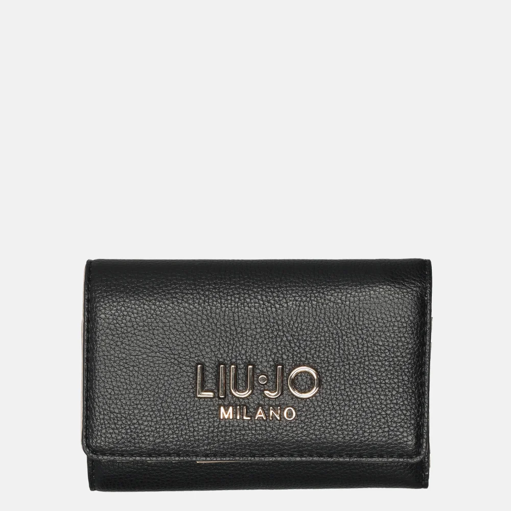 Liu Jo Caliwen overslagportemonnee trifold M nero