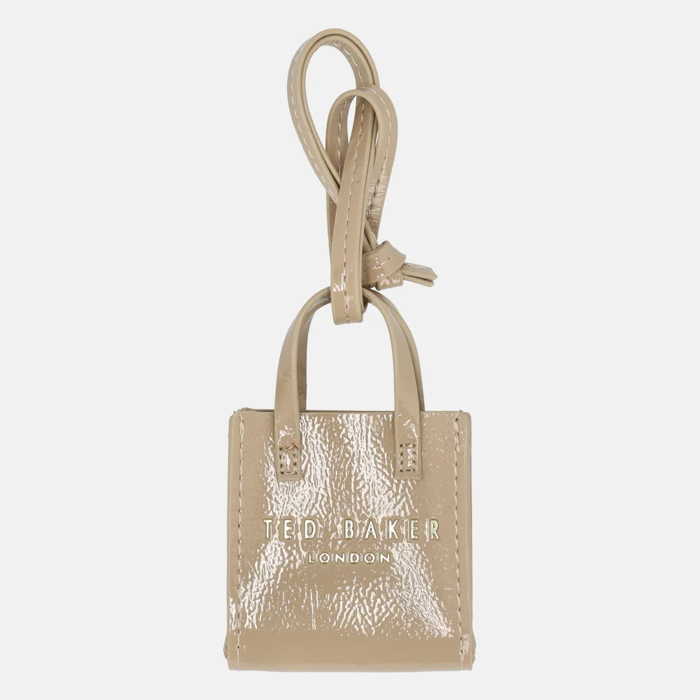 Ted Baker Iconna shopper bag charm stone