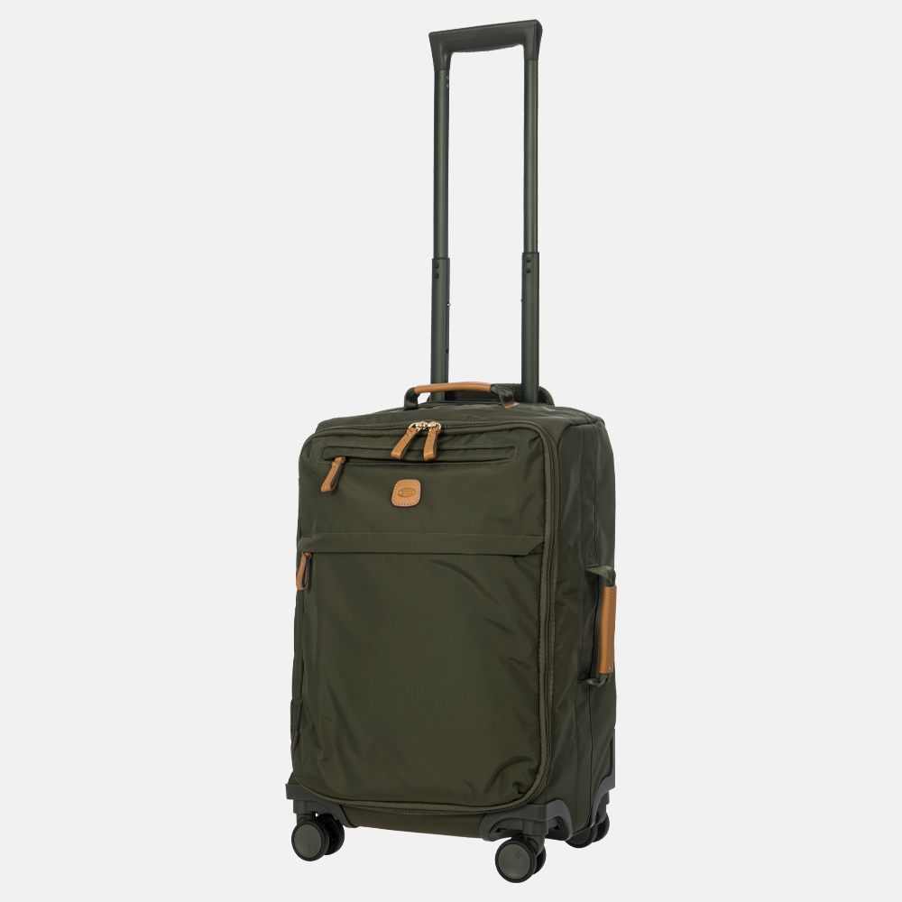 Bric's X-Travel handbagage koffer 55 cm olive bij Duifhuizen