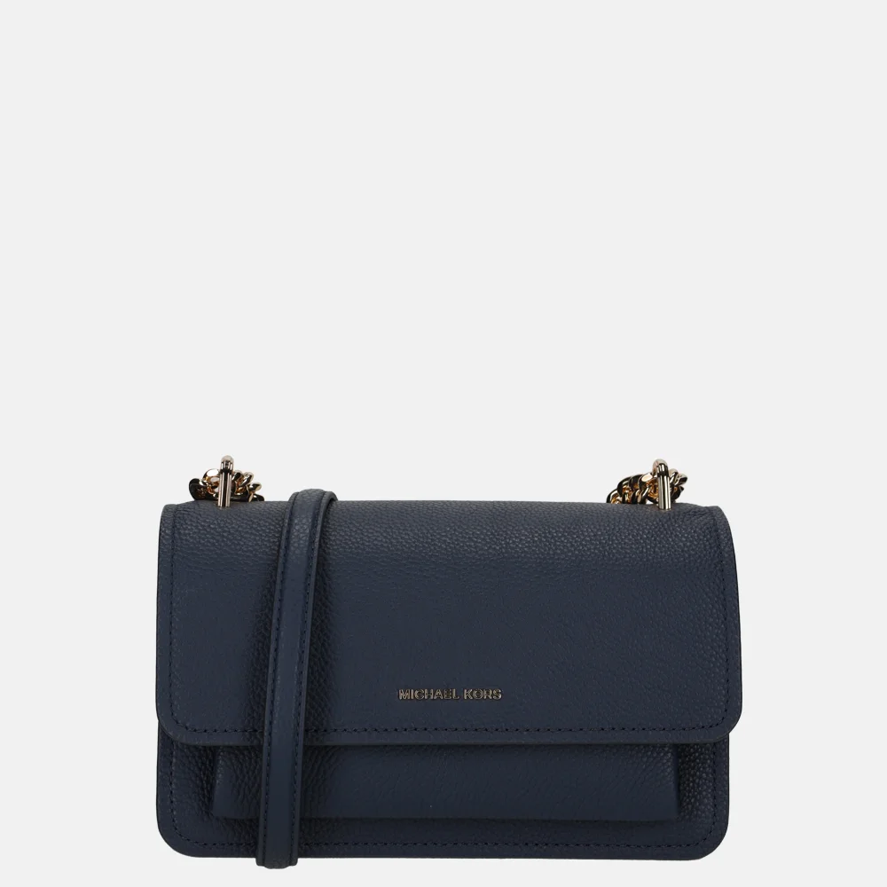 Michael Kors Claire schoudertas L navy