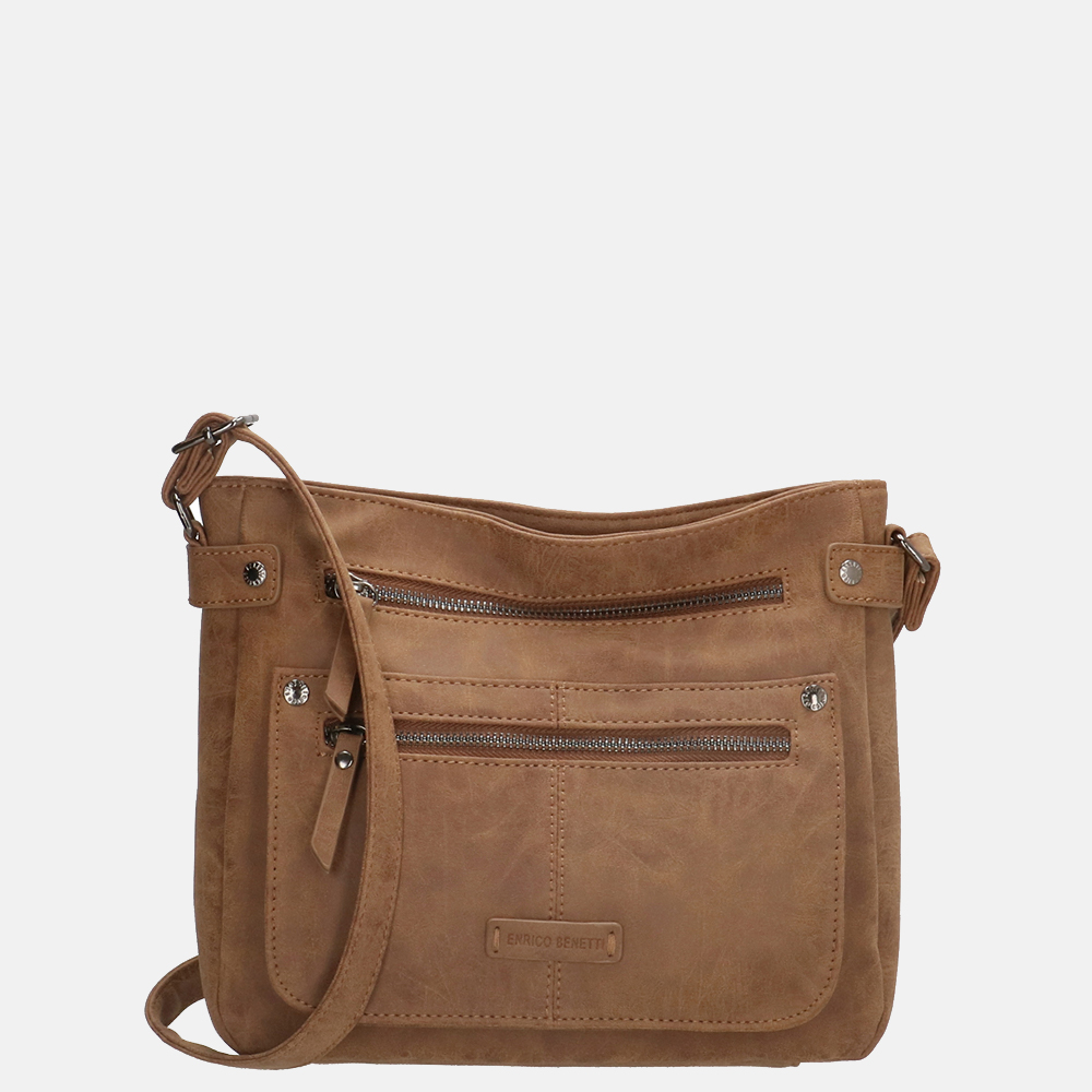 Enrico Benetti Nouméa schoudertas camel