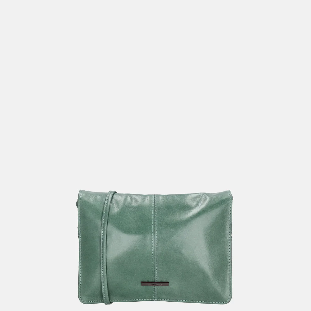 Claudio Ferrici Pelle Vecchia crossbody tas jade