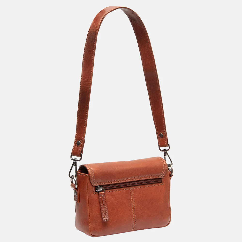 Chesterfield Marcella crossbody tas XS cognac bij Duifhuizen