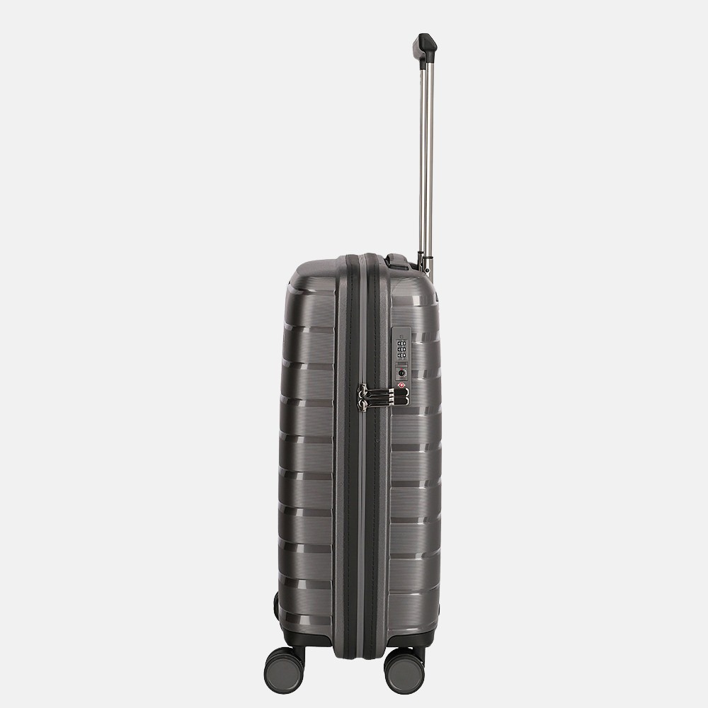 Travelite Air Base koffer 55 cm antraciet bij Duifhuizen