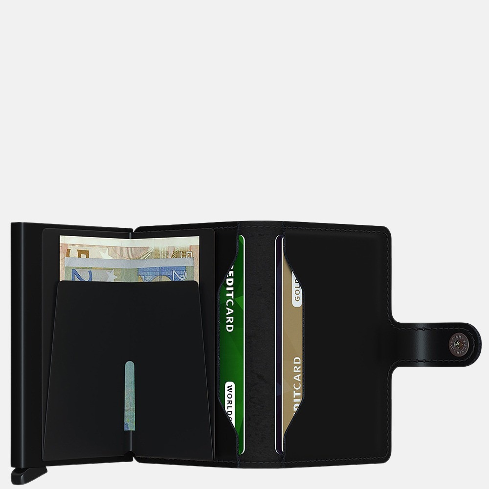 Secrid Miniwallet pasjeshouder matte black bij Duifhuizen