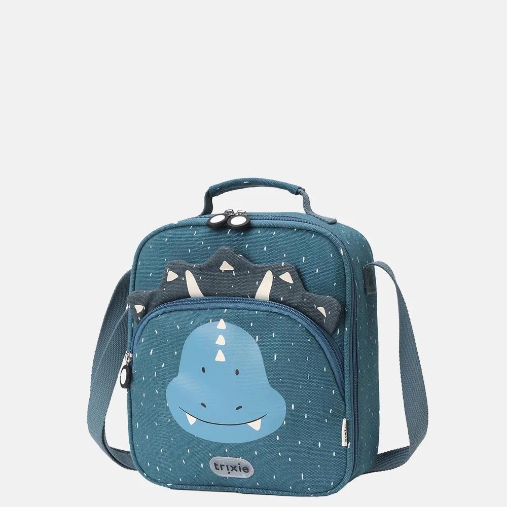 Trixie thermische lunchtas Mr. Triceratops kindertas blauw bij Duifhuizen