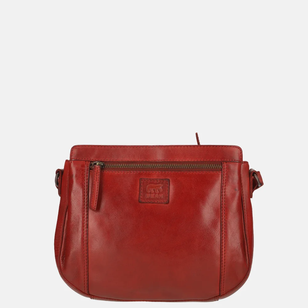 Bear Design Miley crossbody tas red bij Duifhuizen